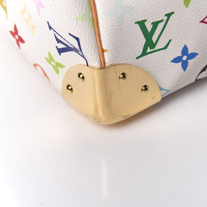 Louis Vuitton Monogram Multicolor Speedy 30 White 14 of 25