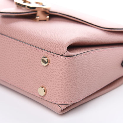 Gucci Dollar Calfskin Interlocking G Top Handle Shoulder Bag Soft Pink 9 of 9