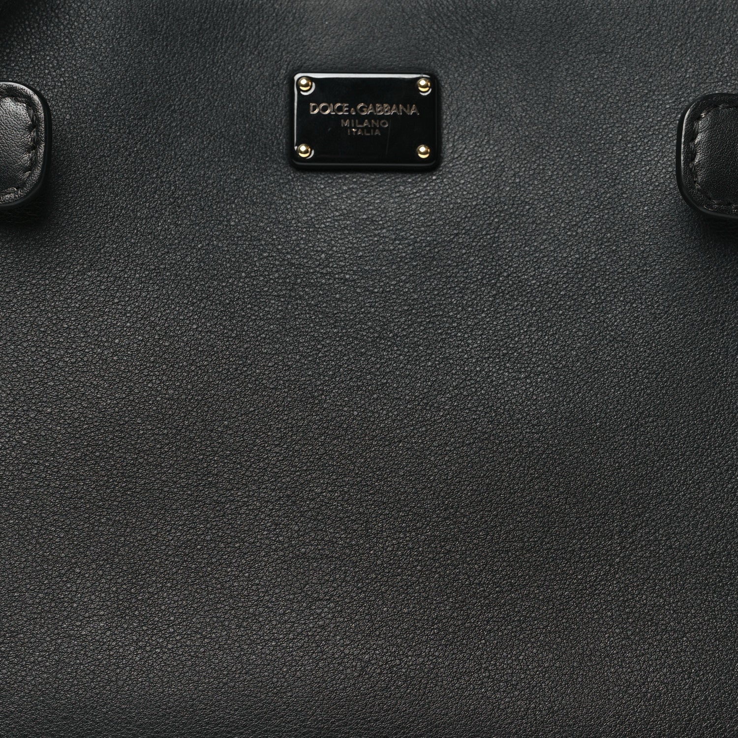 Dolce & Gabbana Calfskin Small Sicily 62 Soft Bag Black 6 of 8