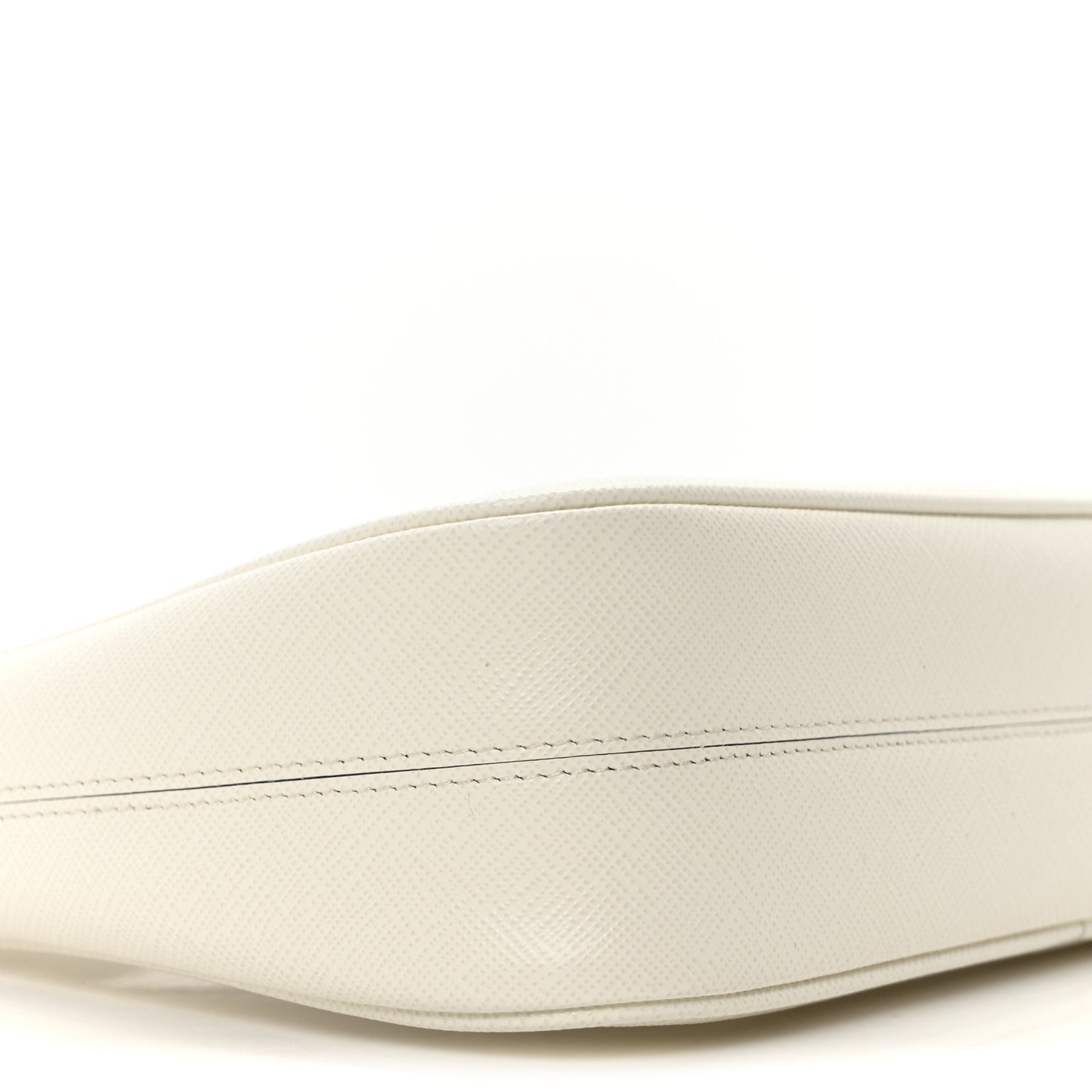 Saffiano Lux Mini Re-Edition Shoulder Bag White