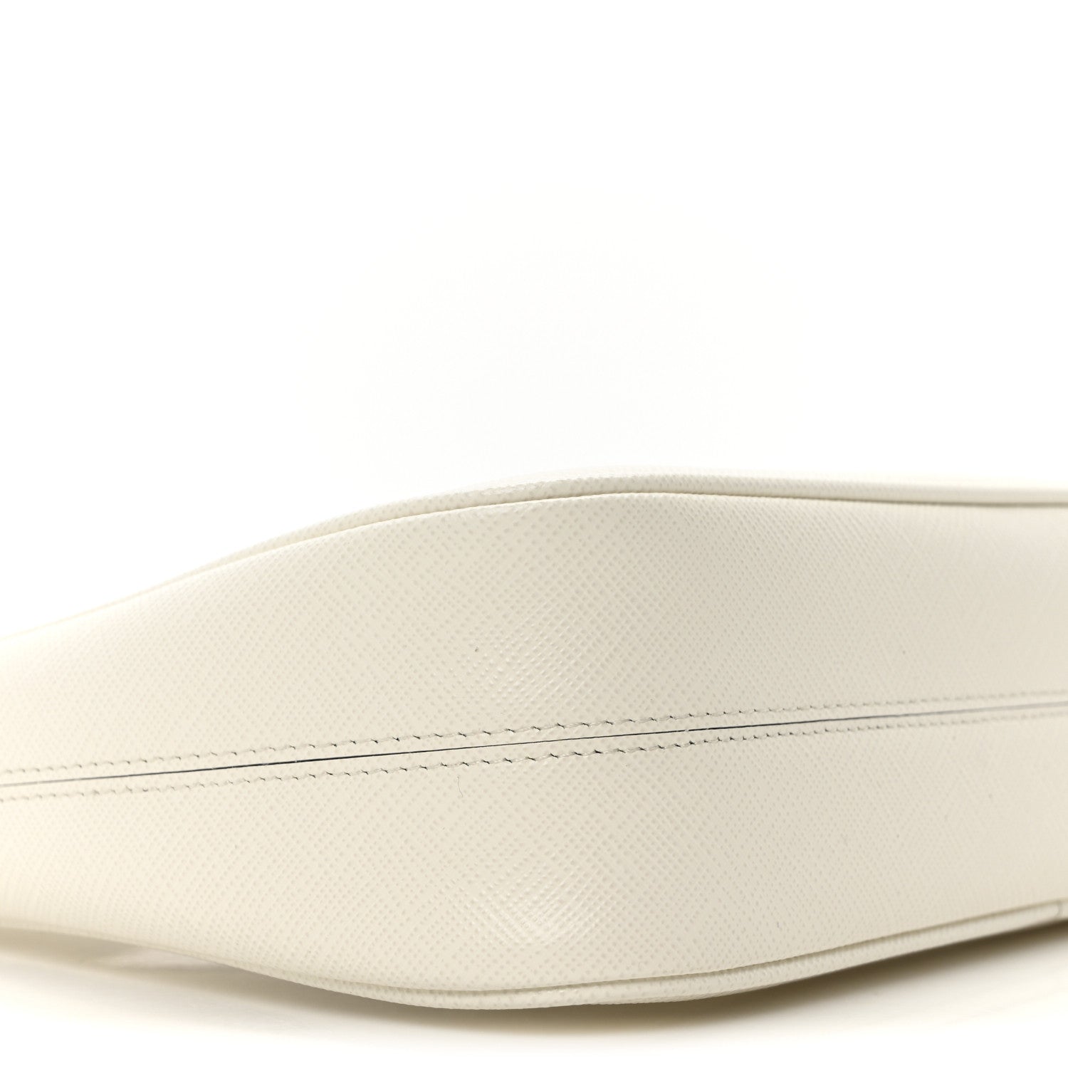 Prada Saffiano Lux Mini Re-Edition Shoulder Bag White 9 of 10