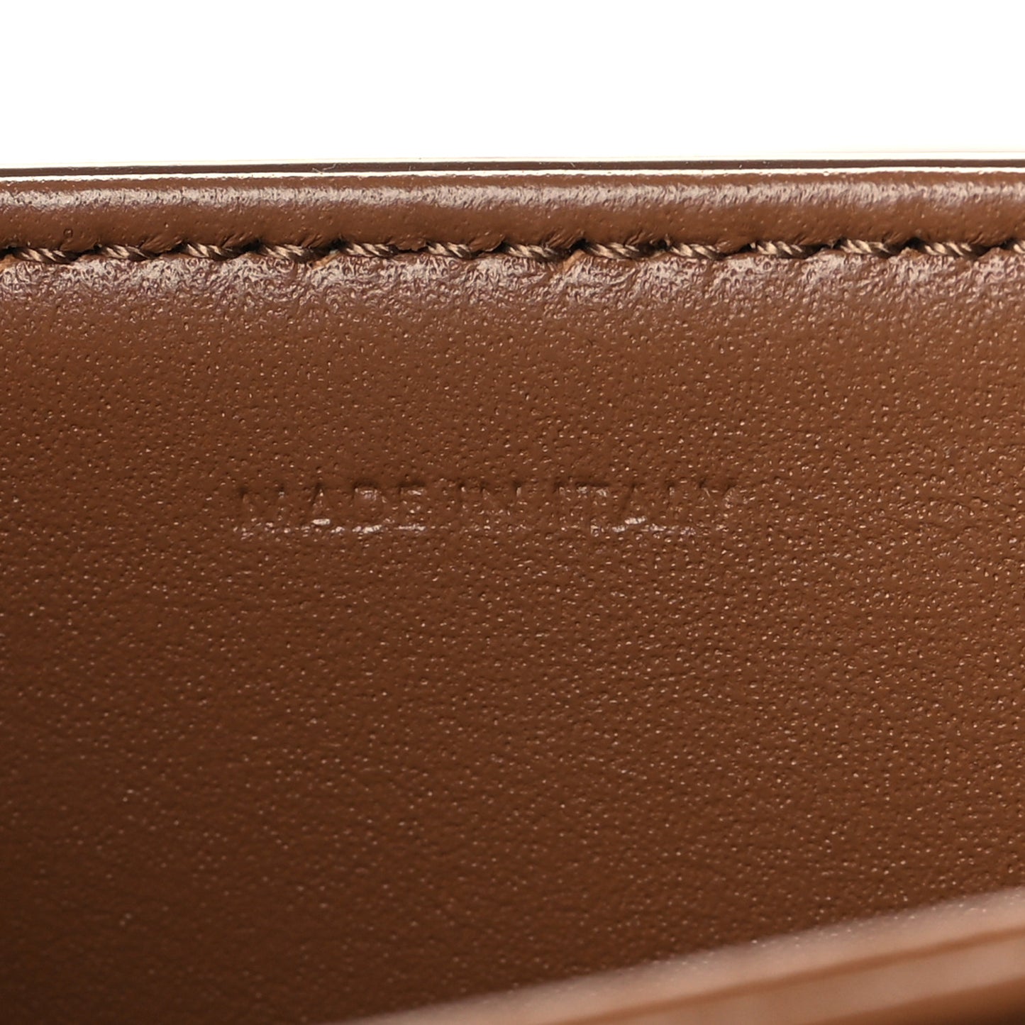 Shiny Calfskin Medium Triomphe Bronze