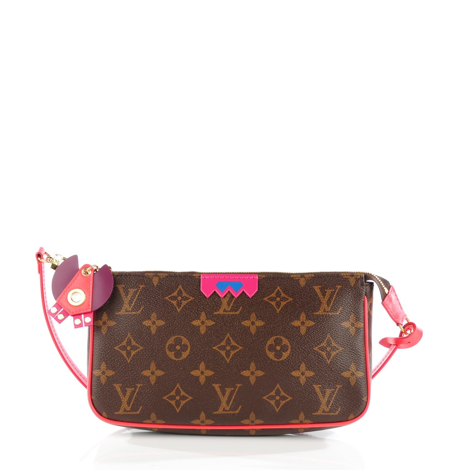 Louis Vuitton Monogram Totem Pochette Accessories Flamingo 1 of 7