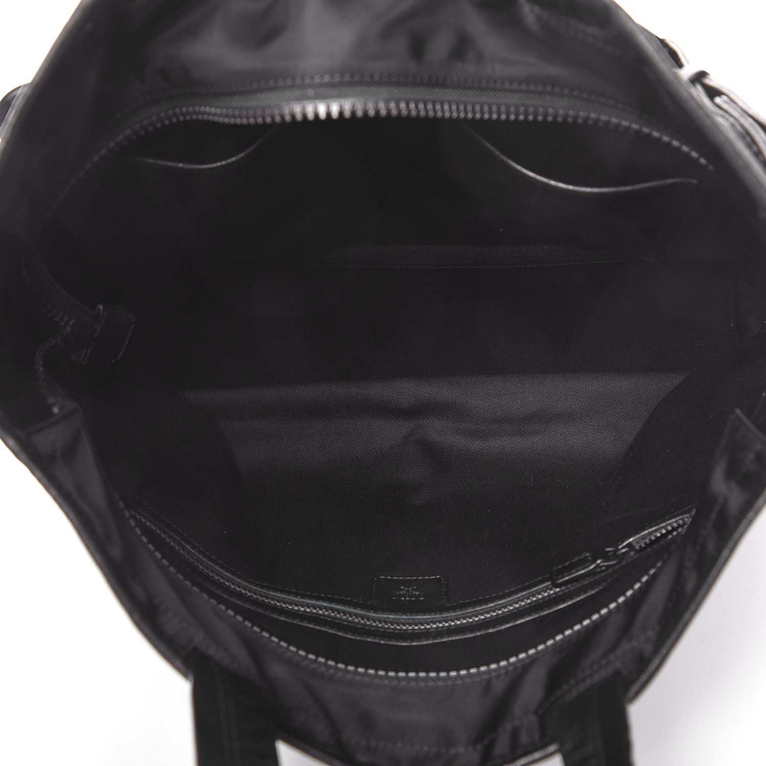 MCM Nylon Coated Canvas Zipper Tote 8 of 14