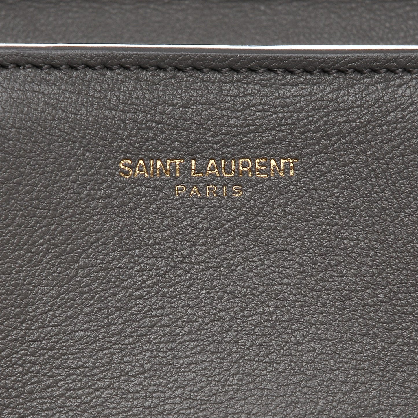 Calfskin Medium Monogram Cabas Grey