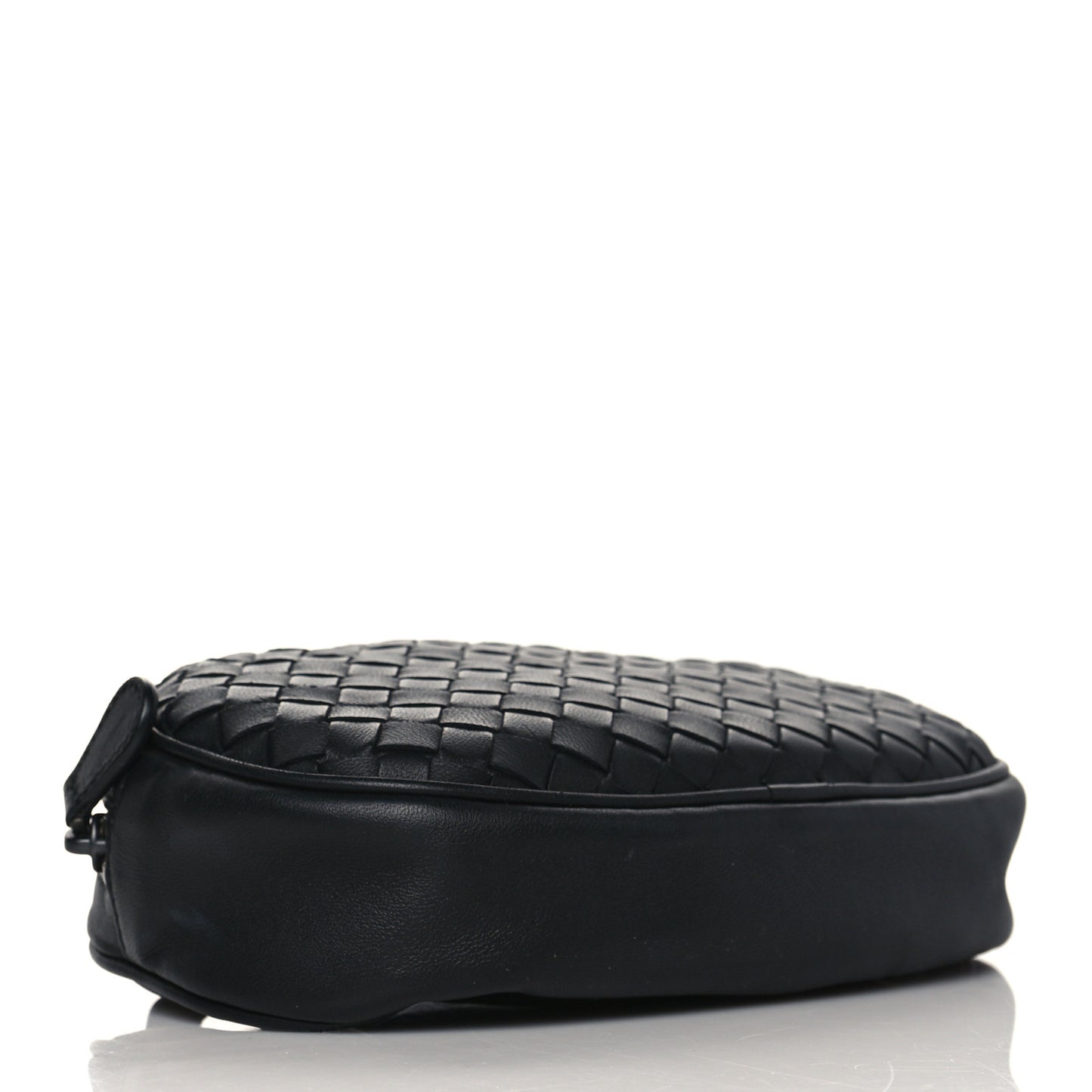 Nappa Intrecciato Belt Bag Black