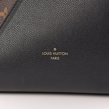 Louis Vuitton Calfskin Monogram Kimono Tote Black 8 of 11