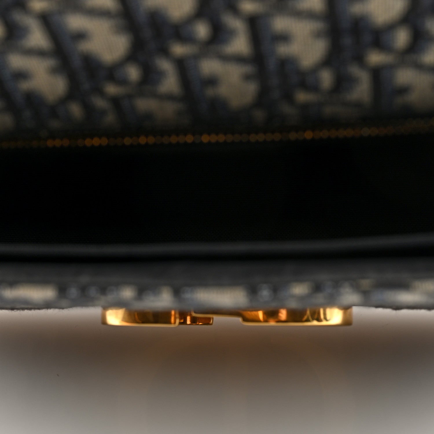 Christian Dior Oblique 30 Montaigne Flap Bag Blue Blue 5 of 9