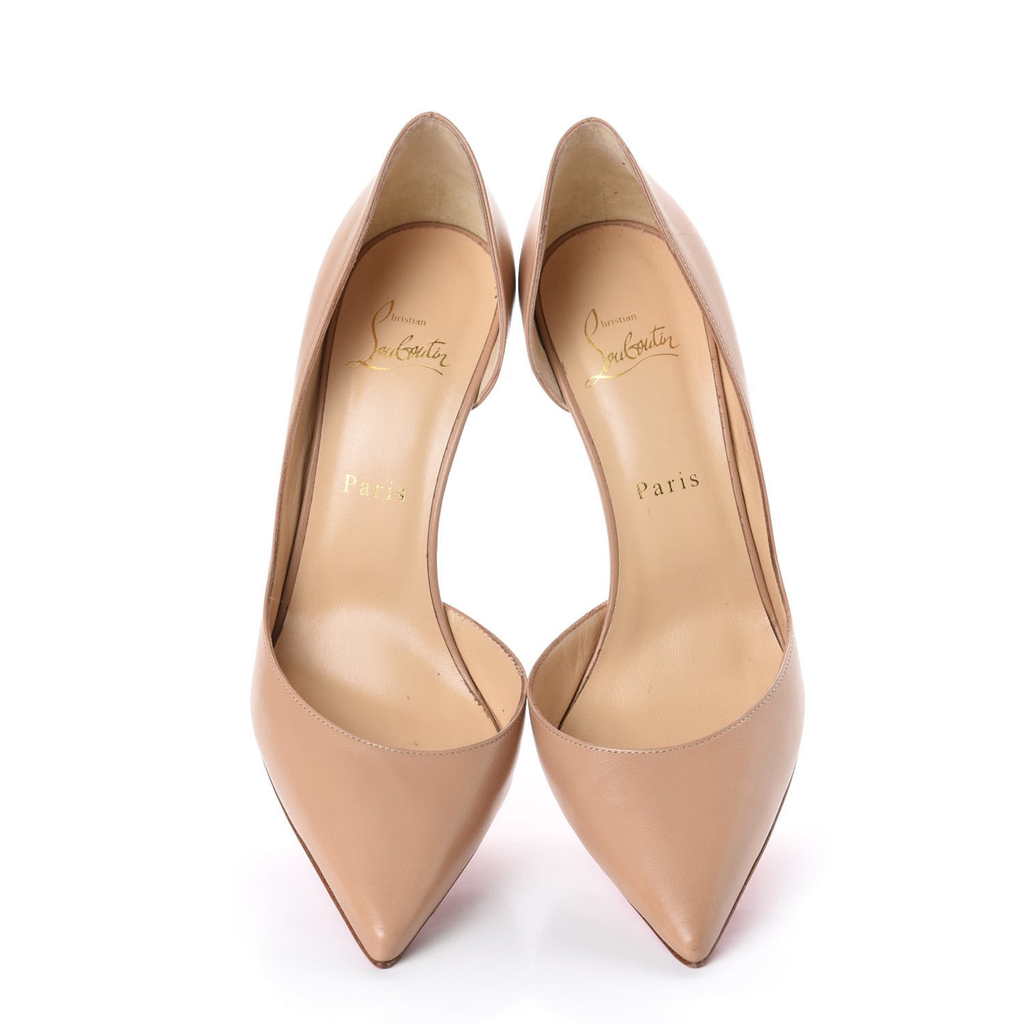 Shiny Nappa Iriza 100 Pumps 39 Nude