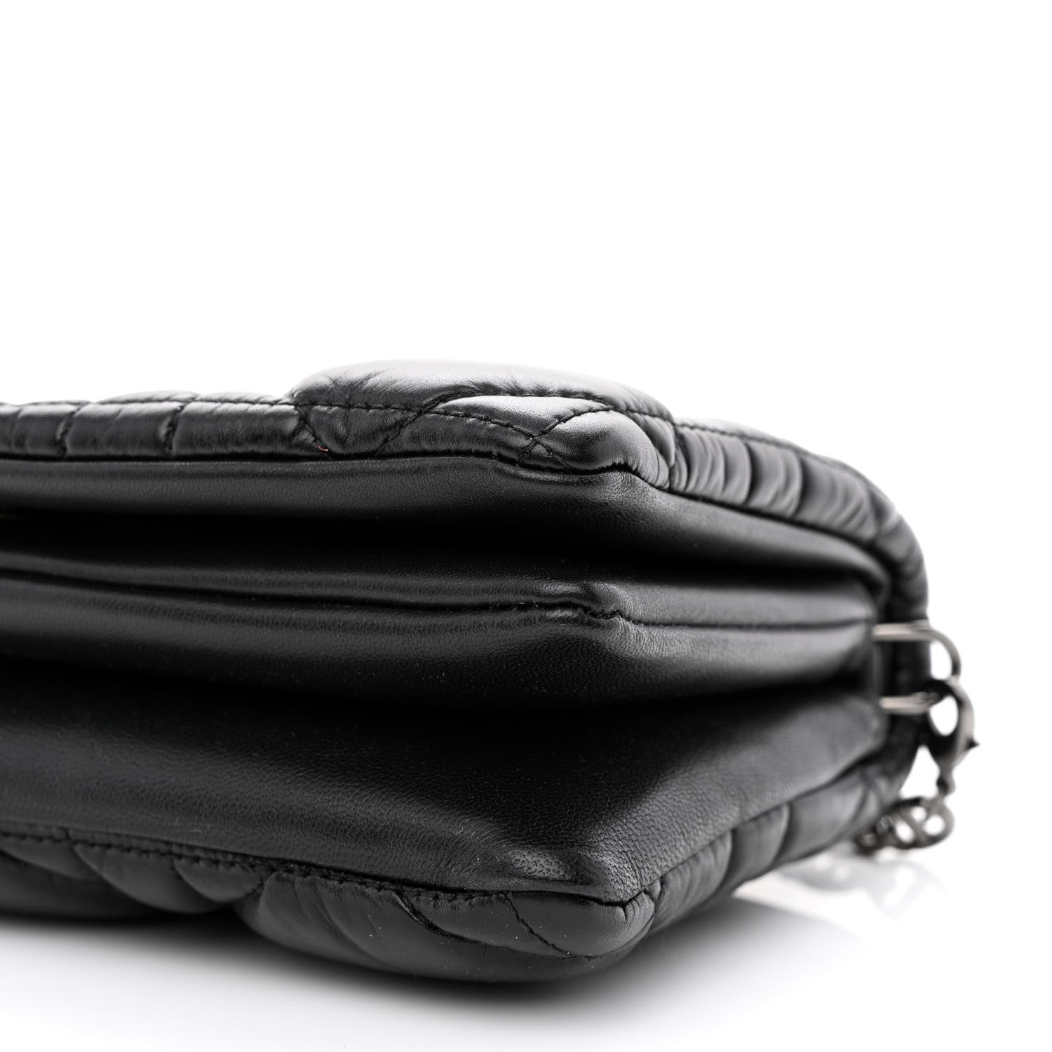 Christian Dior Calfskin Macrocannage Mini Caro Bag Black 11 of 11