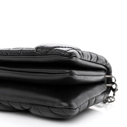 Christian Dior Calfskin Macrocannage Mini Caro Bag Black 11 of 11