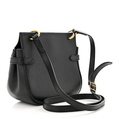 Mulberry Small Classic Grain Calfskin Small Amberley Satchel Black 3 of 11