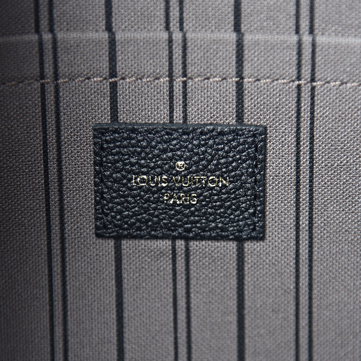 Louis Vuitton Empreinte Montaigne MM Black 6 of 12