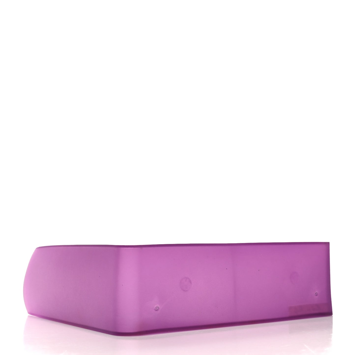 Jelly Rubber Tote Purple