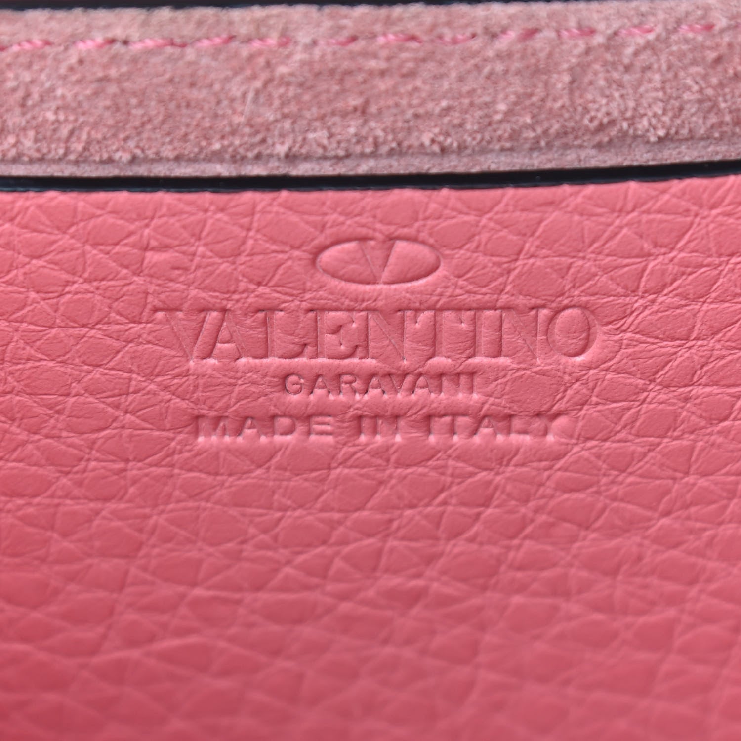 Valentino Garavani Pebbled Calfskin Rockstud Flap Crossbody Bag Paradise Rose 6 of 8