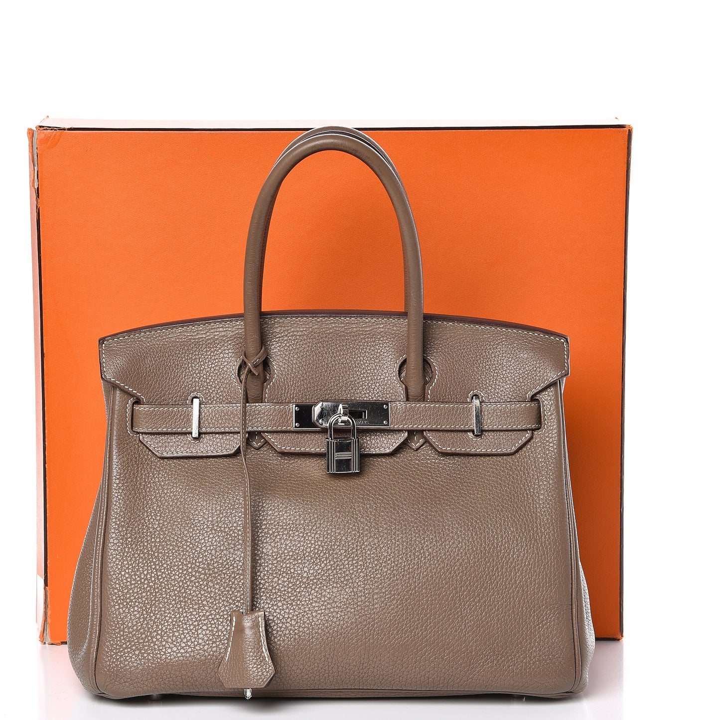 Taurillon Clemence Birkin 30 Etoupe