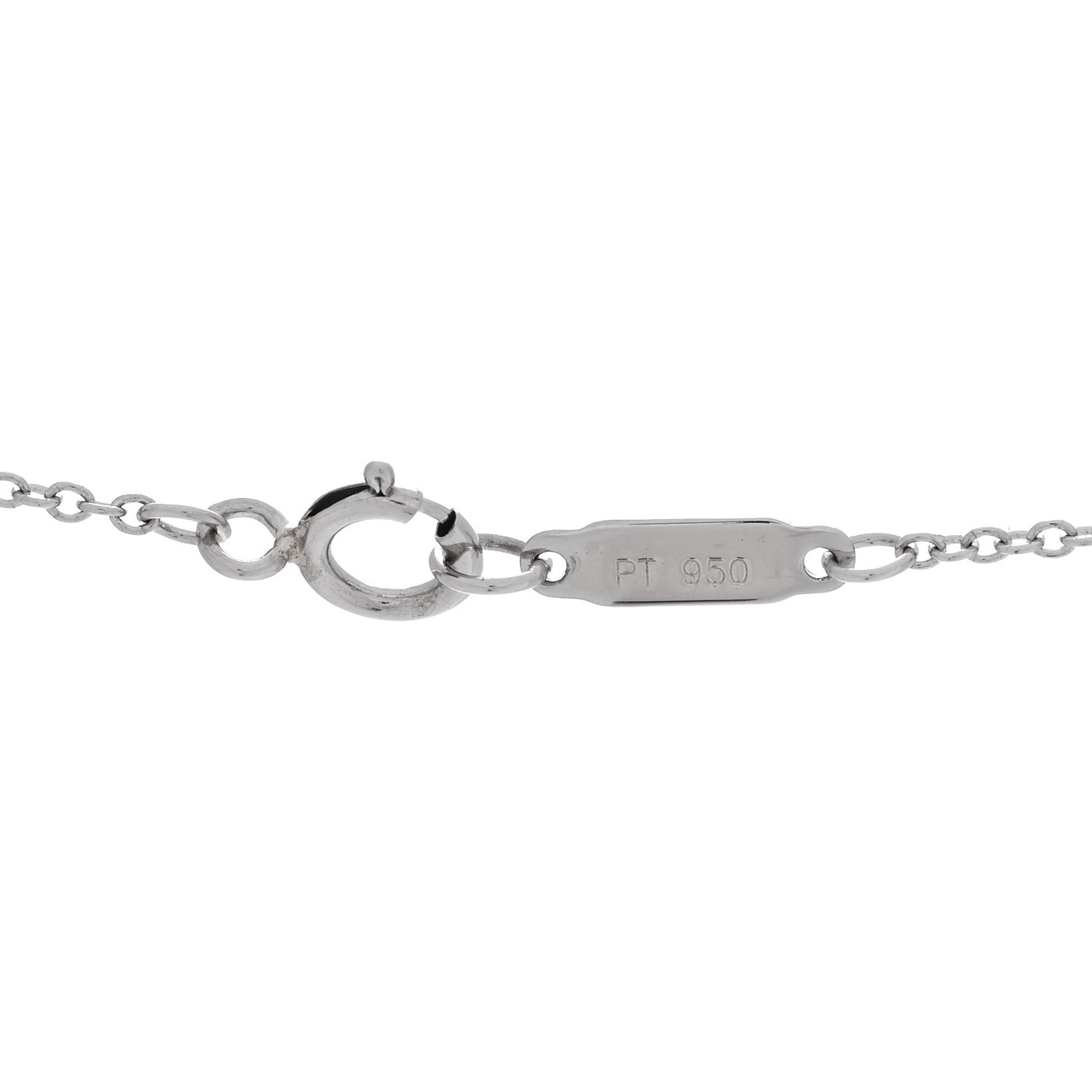 Platinum Diamond .17ctw Small Paper Flowers Pendant Necklace
