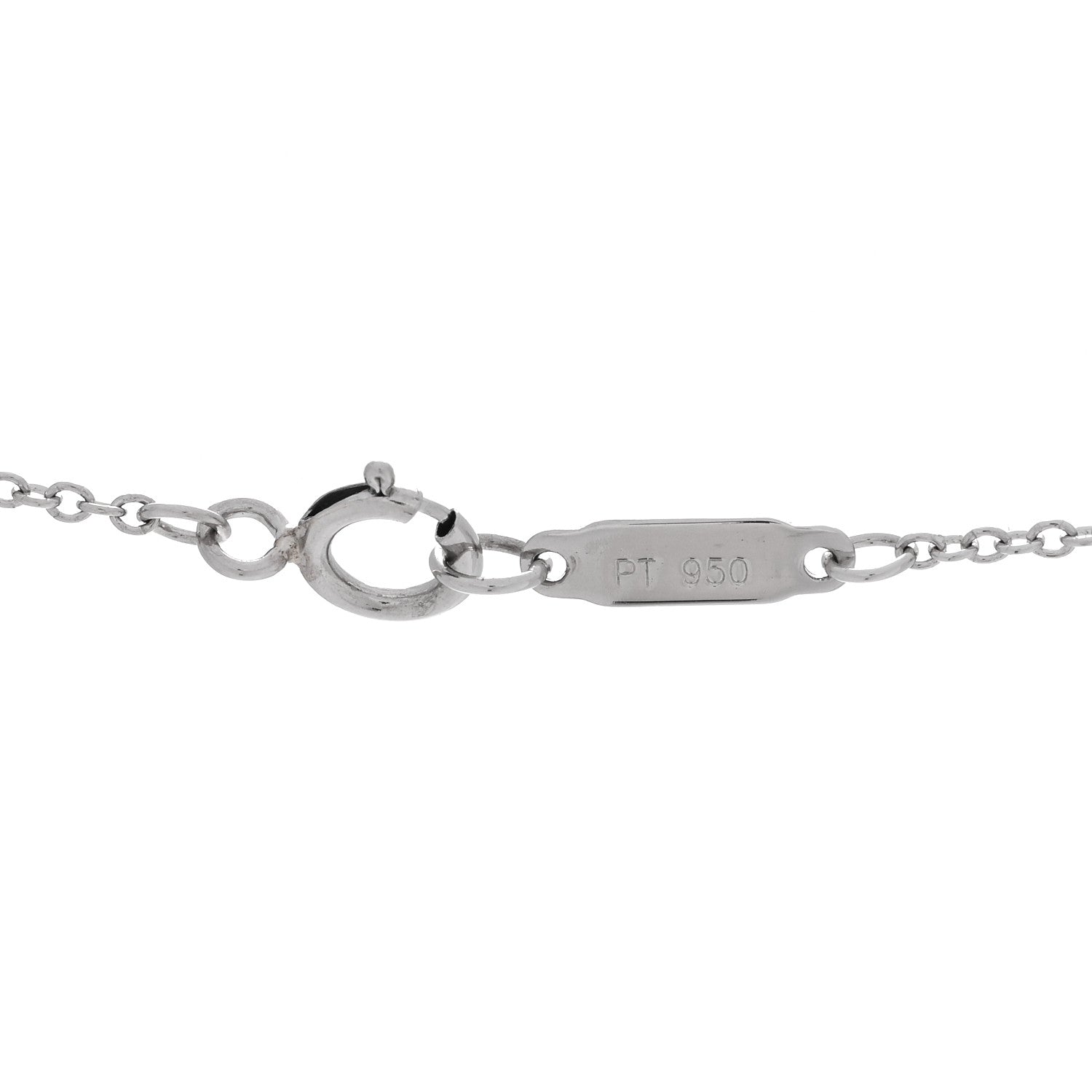Tiffany Platinum Diamond .17ctw Small Paper Flowers Pendant Necklace 5 of 6