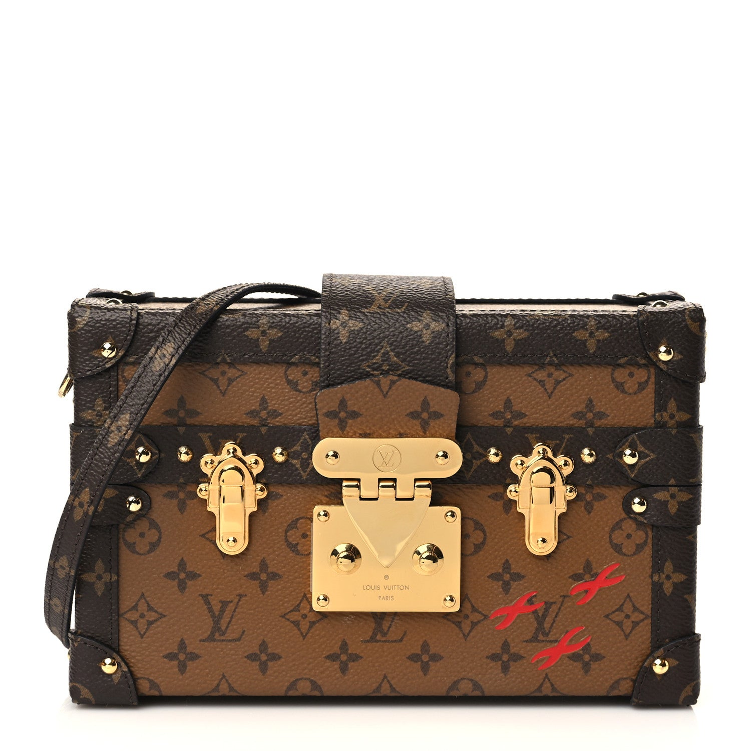 Louis Vuitton Reverse Monogram Petite Malle 1 of 9
