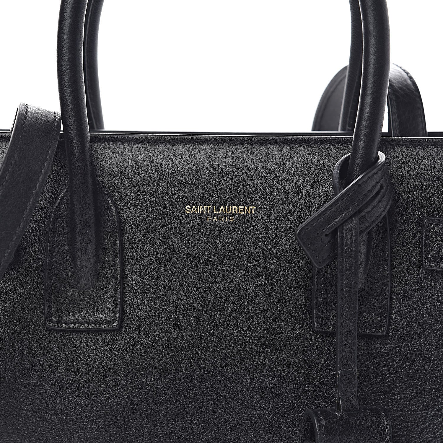 Saint Laurent Calfskin Baby Sac De Jour Black 11 of 11