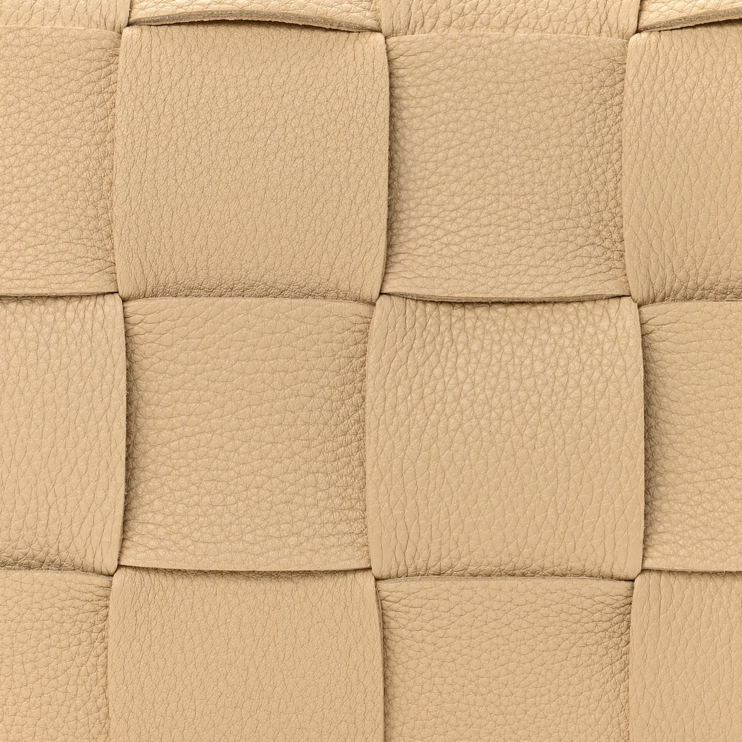 Bottega Veneta Grained Calfskin Maxi Intrecciato Cassette Crossbody Bag Porridge 7 of 9