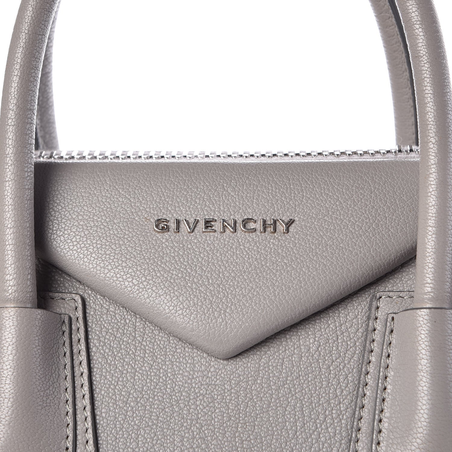 Givenchy Sugar Goatskin Medium Antigona Pearl Grey 6 of 18