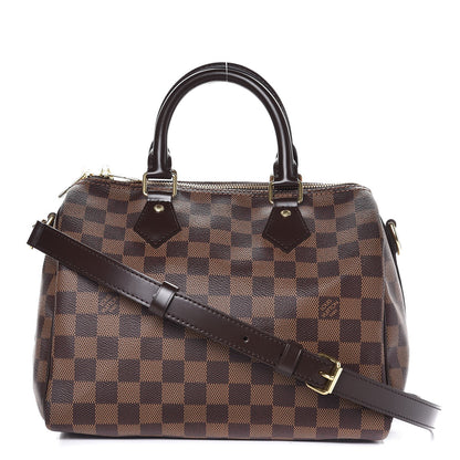 Louis Vuitton Damier Ebene Speedy Bandouliere 25 1 of 8