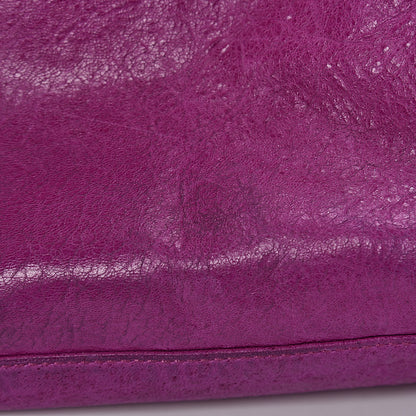 Balenciaga Agneau Giant 21 Silver Hardware Weekender Magenta 16 of 32