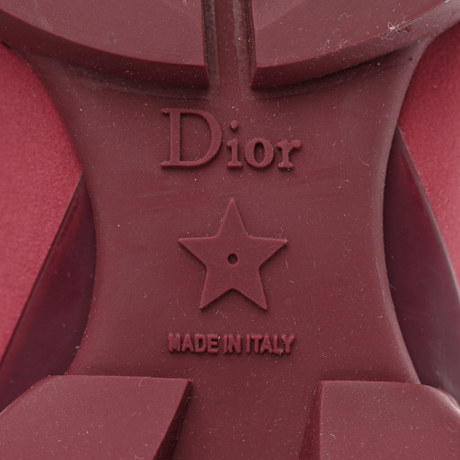 Christian Dior Neoprene Rubber Womens D-Connect Sneakers 38.5 Mallow Rose 8 of 8