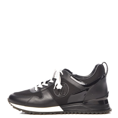 Louis Vuitton Calfskin Run Away Sneakers 40 Black 1 of 7