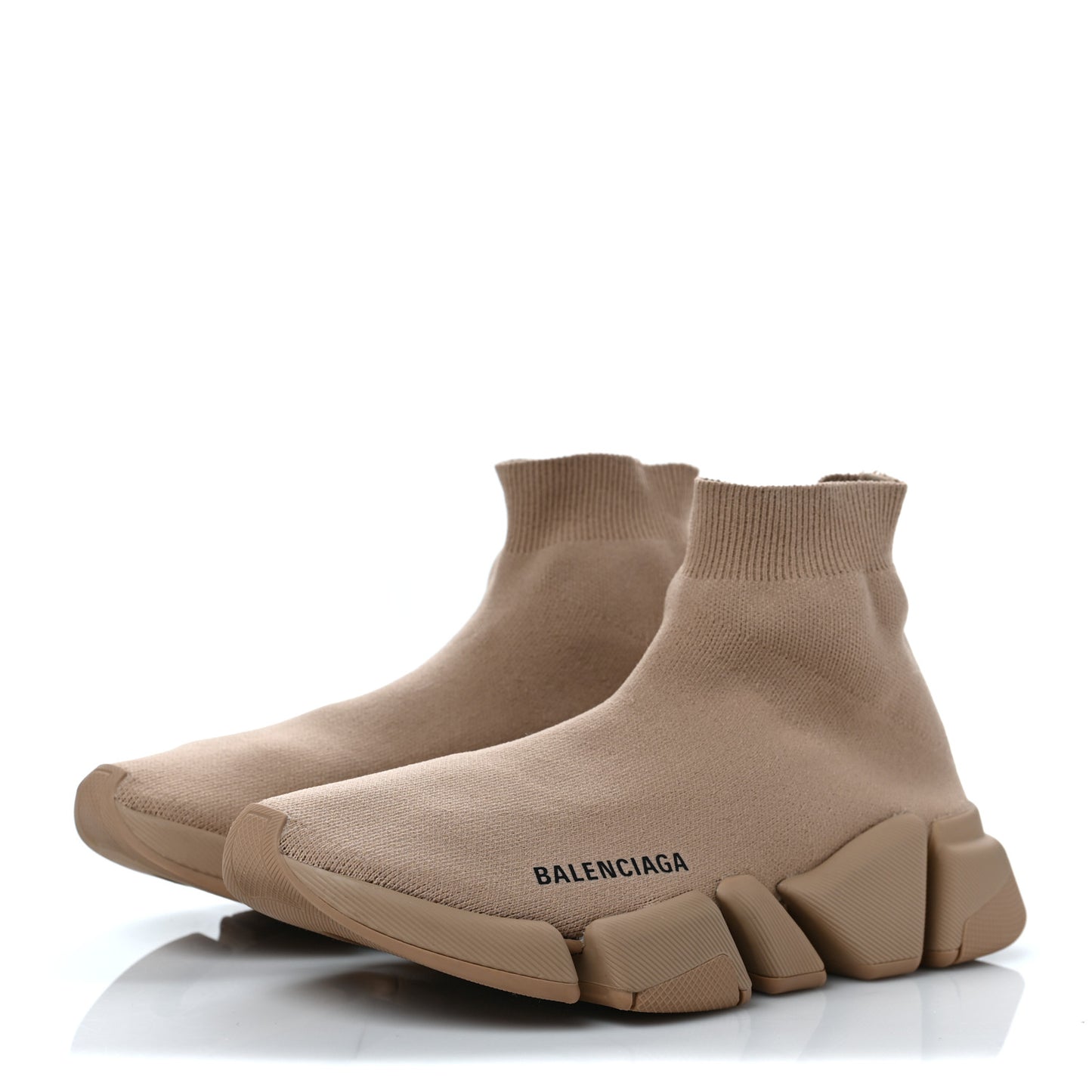 Technical 3D Recycled Knit Womens Speed 2.0 Sneakers 38 Monocolor Beige