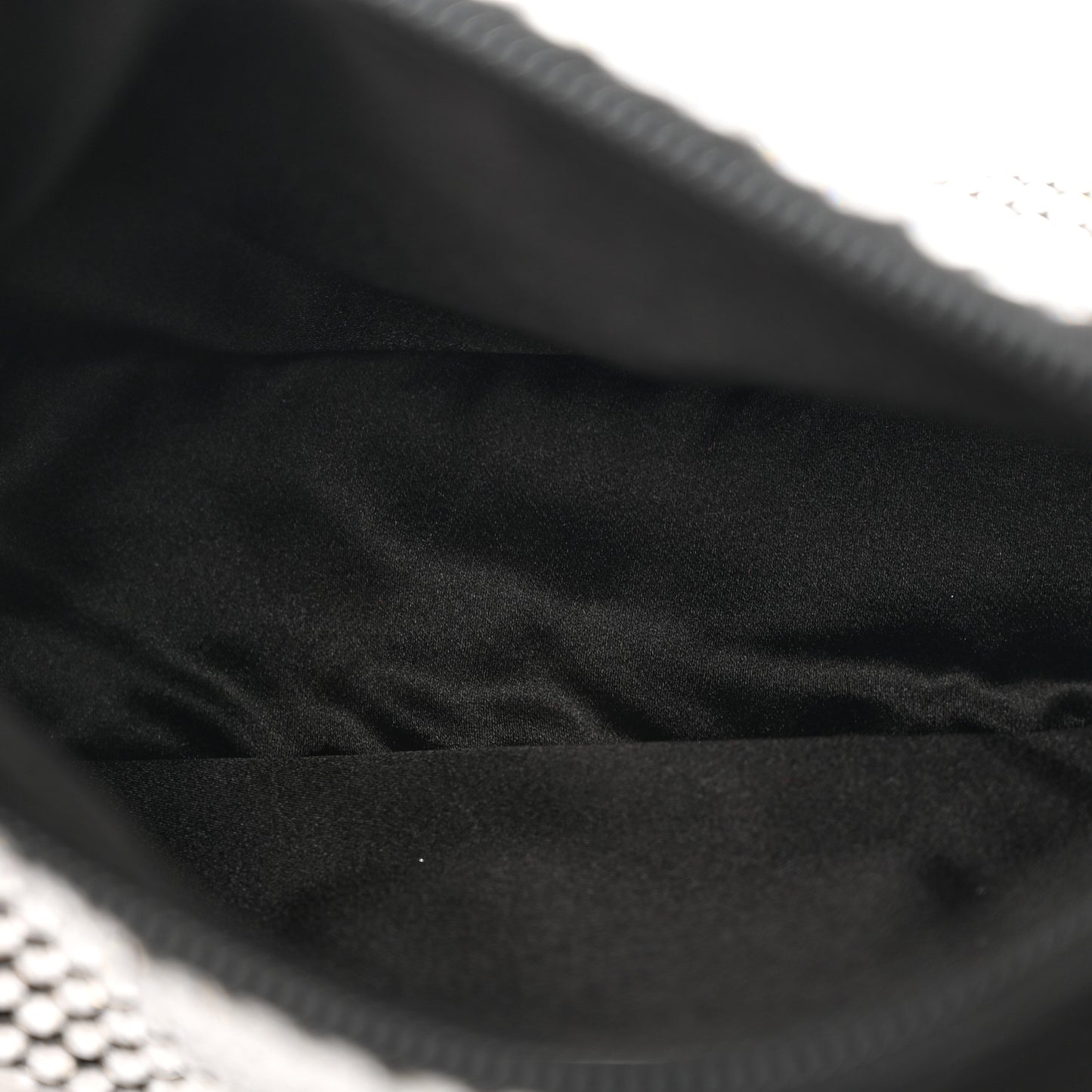 Satin Crystal Mini Re-Edition 2000 Bag Cristal