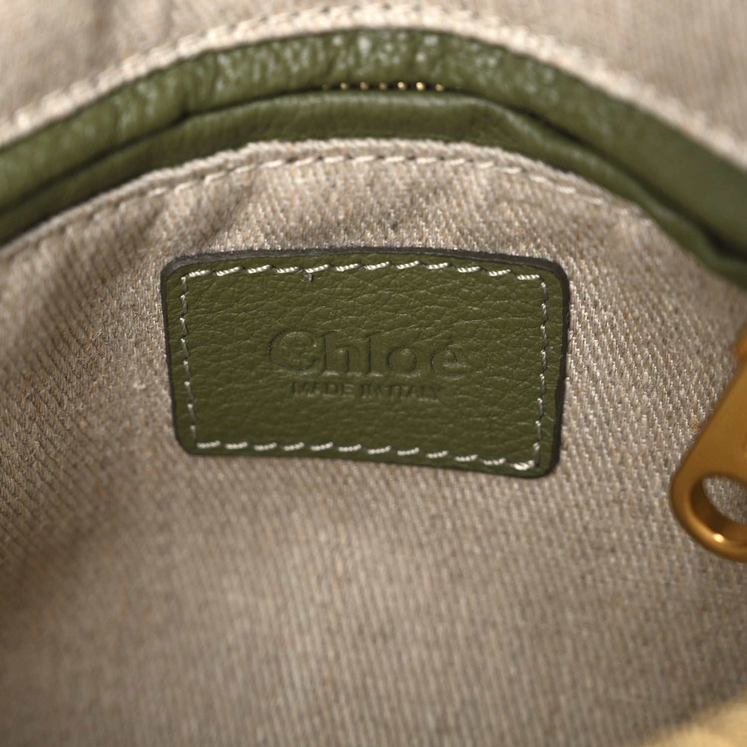 Chloe Calfskin Small Marcie Satchel Light Cactus 6 of 10