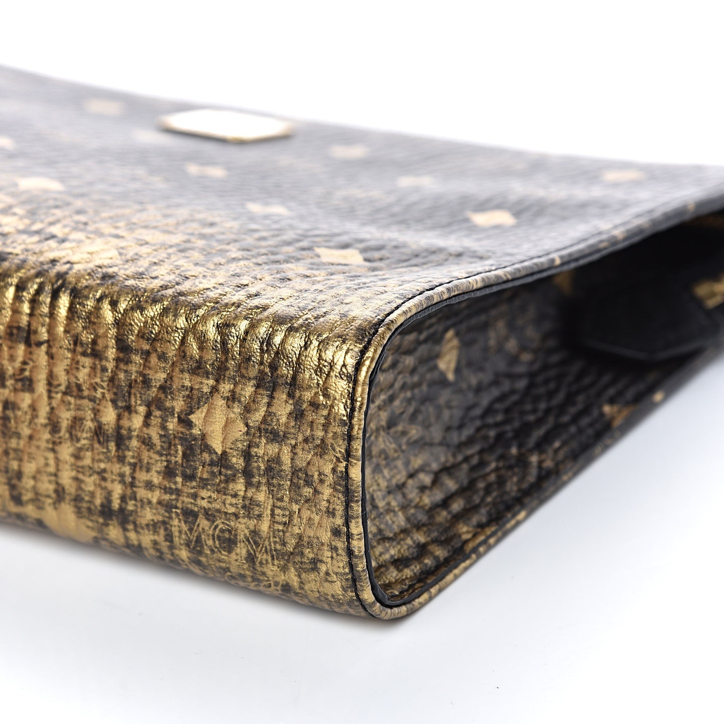 Gradation Visetos Zip Pouch Black Gold