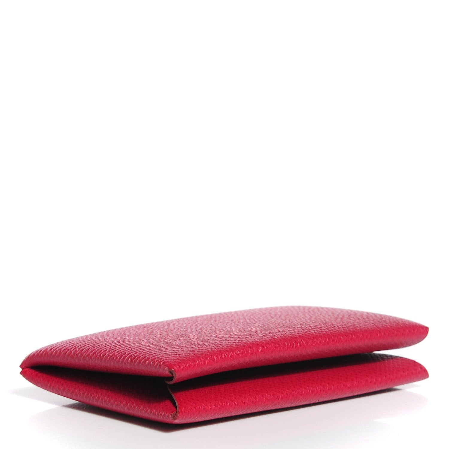 Hermes Epsom Calvi Card Case Rubis 4 of 8