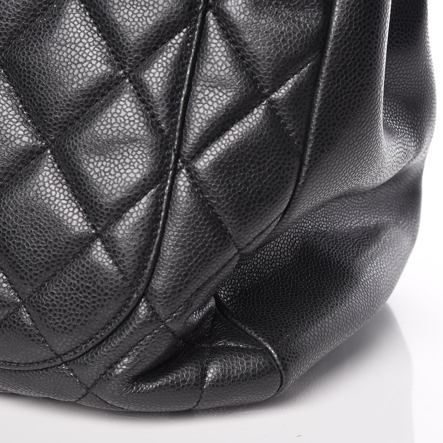 Caviar Quilted XL Grand Shopping Tote GST Black