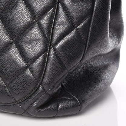 Chanel Caviar Quilted XL Grand Shopping Tote GST Black 19 of 20