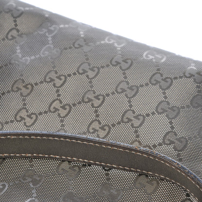 Gucci Imprime Monogram Medium Zippered Shopping Tote Pewter 10 of 13