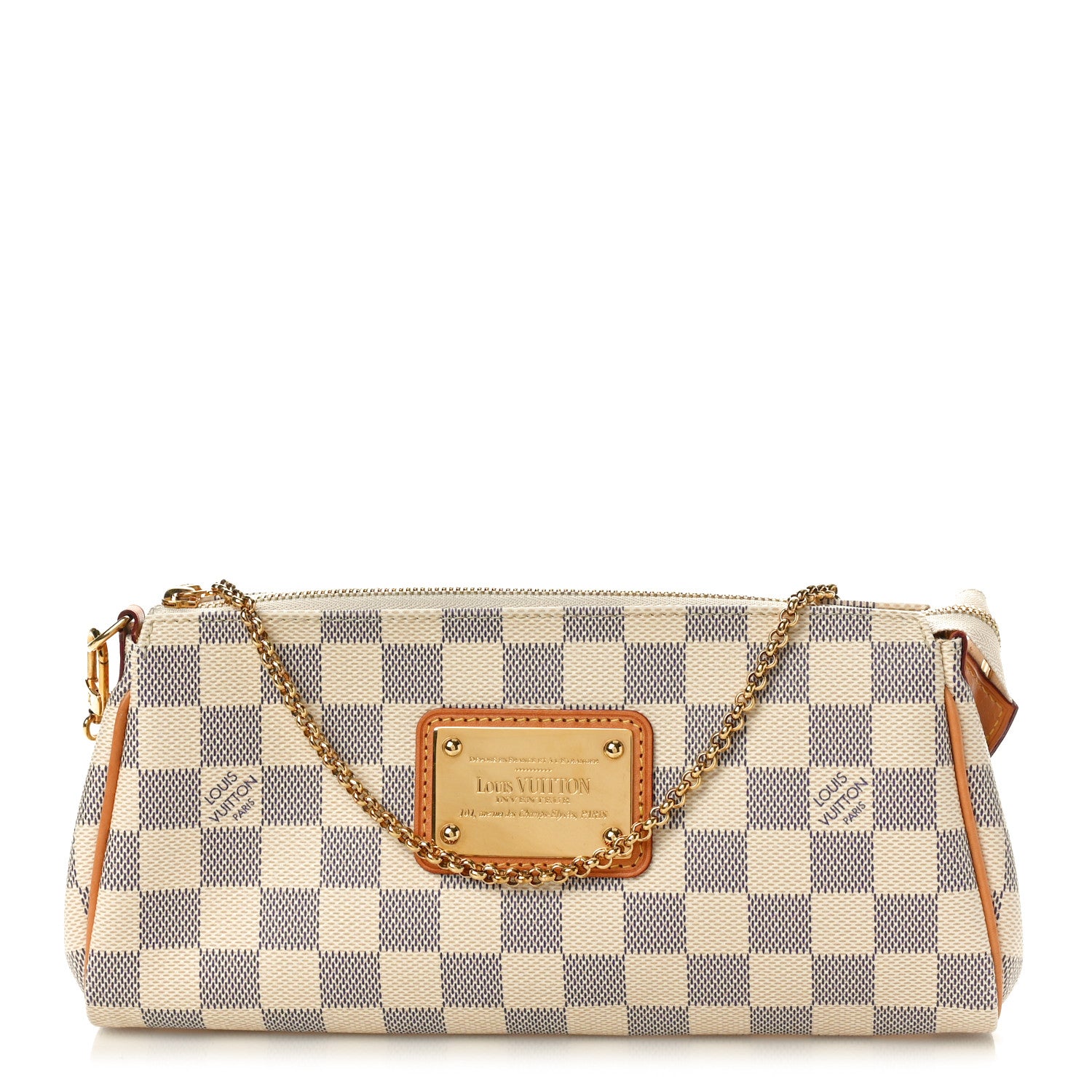 Louis Vuitton Damier Azur Eva Clutch 1 of 11