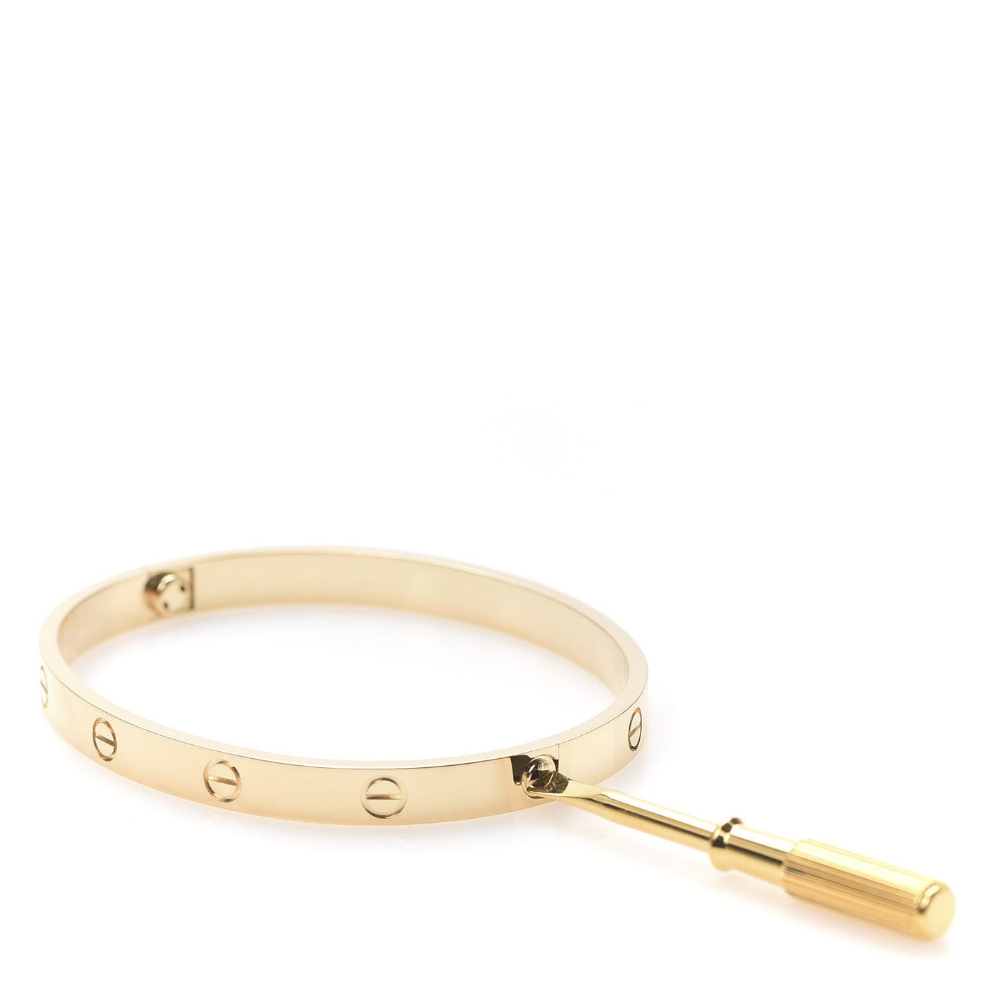 18K Yellow Gold LOVE Bracelet 19