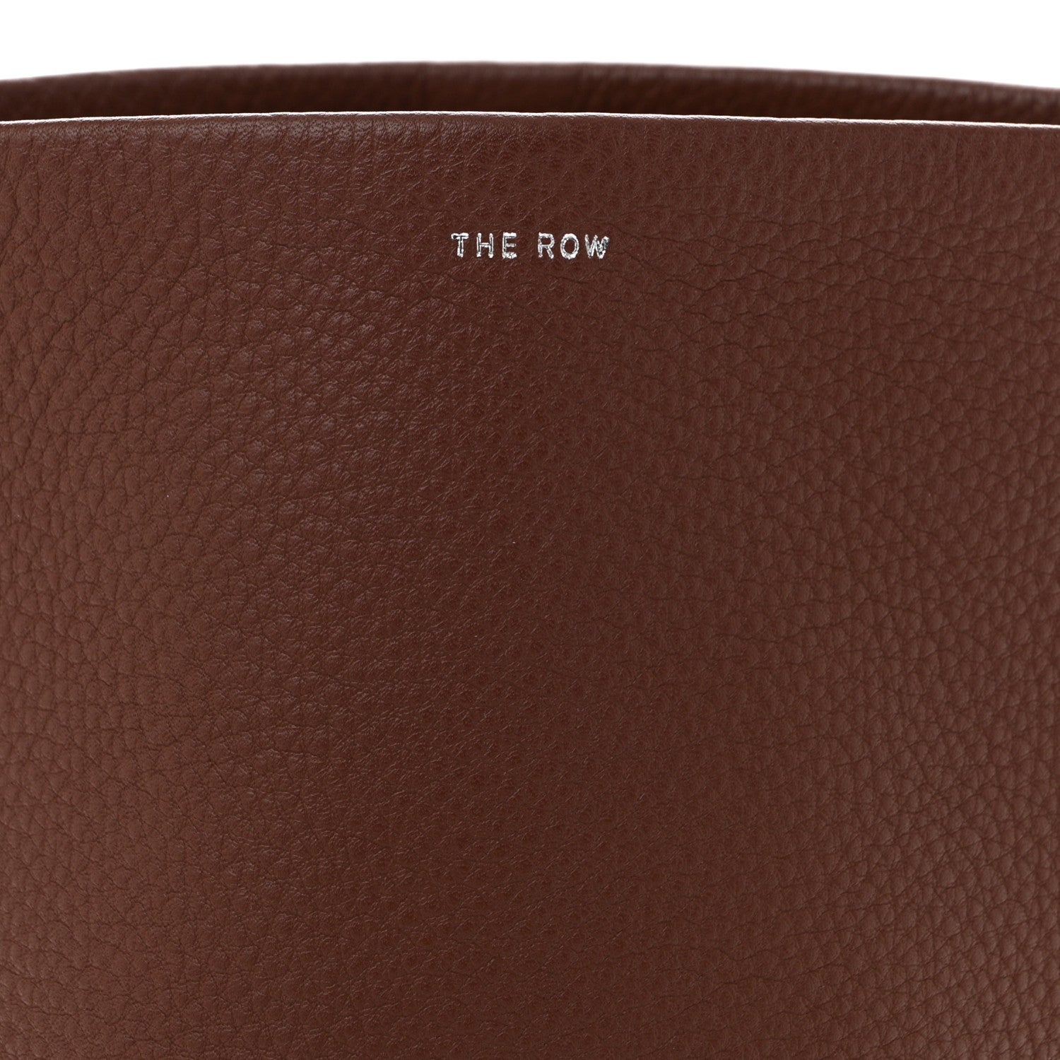 The Row Grained Calfskin Small N/S Park Tote Cognac 7 of 10