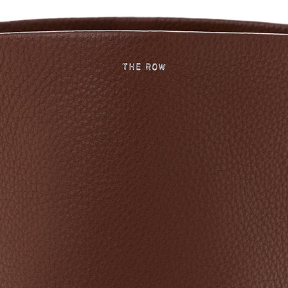 The Row Grained Calfskin Small N/S Park Tote Cognac 7 of 10
