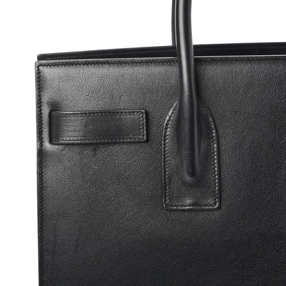 Saint Laurent Calfskin Small Sac De Jour Black 9 of 11