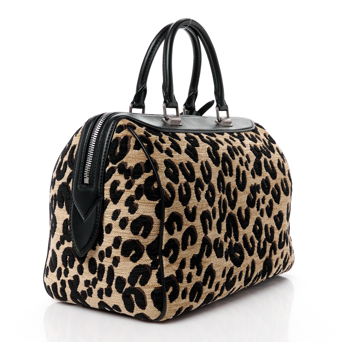 Jacquard Velvet Leopard Print Stephen Sprouse Speedy