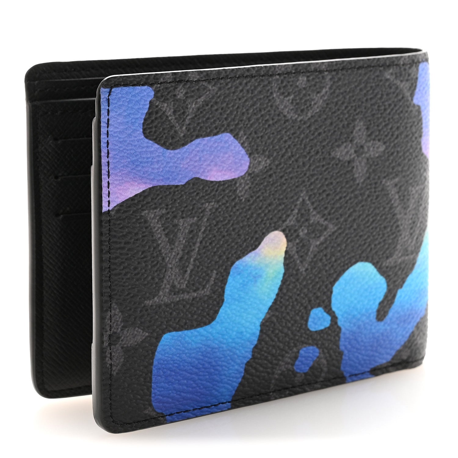 Louis Vuitton Monogram Eclipse Sunrise Multiple Wallet 3 of 7