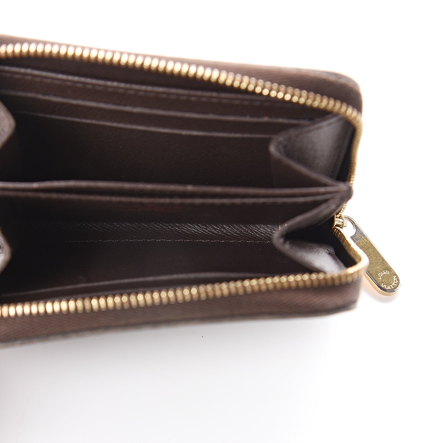 Louis Vuitton Damier Ebene Zippy Coin Purse 4 of 5