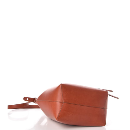 Mansur Gavriel Calfskin Mini Bucket Bag Saddle 4 of 10