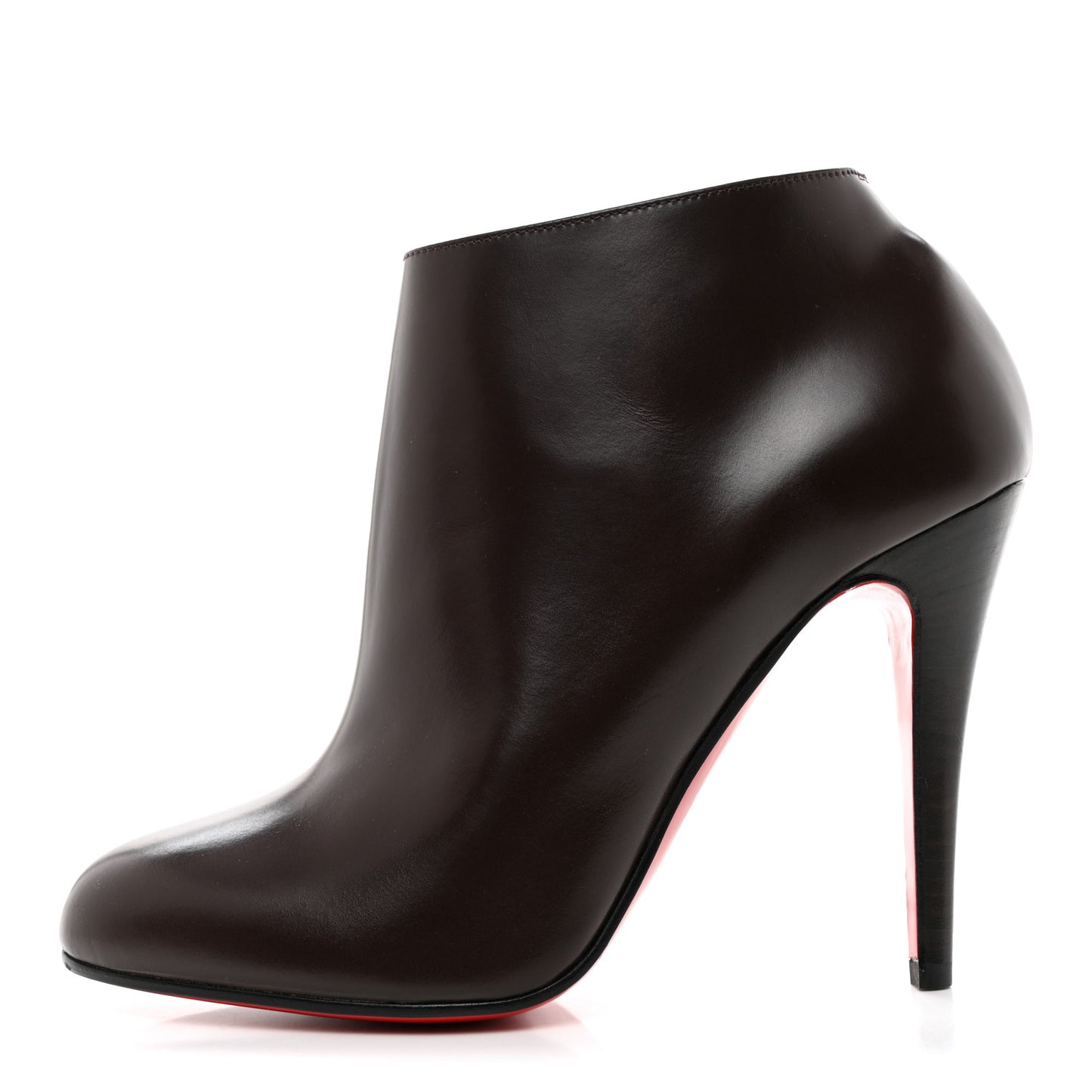 Calfskin Belle 100 Ankle Boots 37 Brown