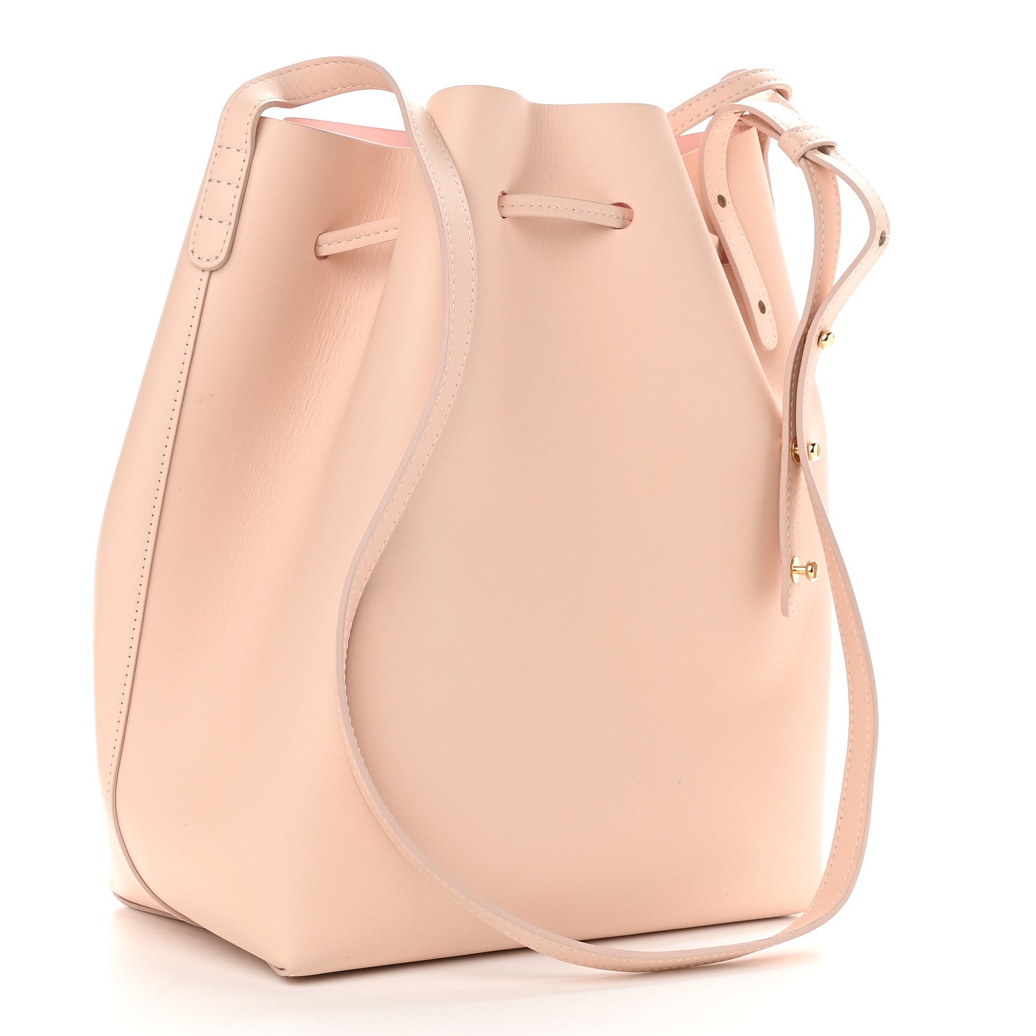 Mansur Gavriel Calfskin Bucket Bag Rosa 4 of 9