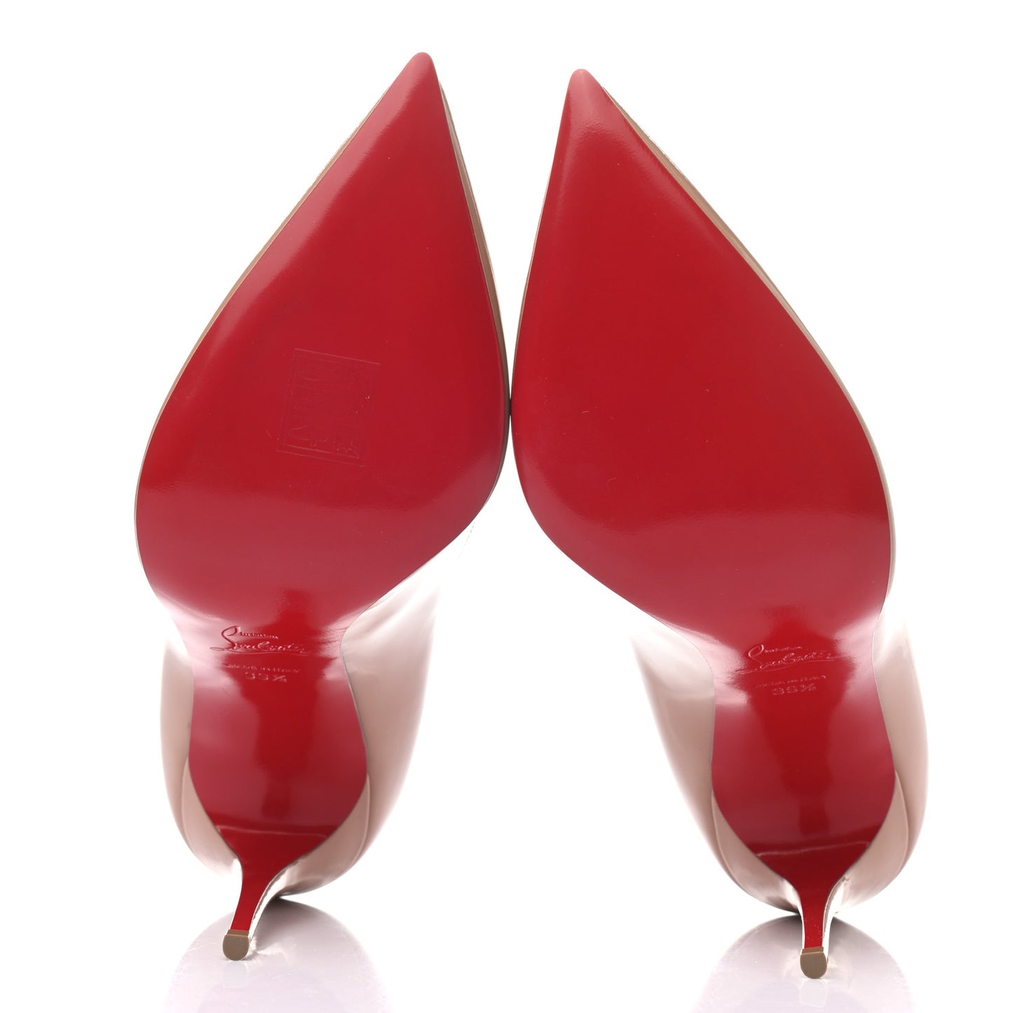 Patent Pigalle Follies 100 Pumps 39.5 Nude